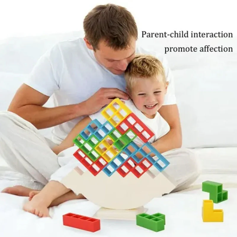 🔥👨‍👩‍👧‍👦Swing Stack Up Kids Balance Toy - Image 11
