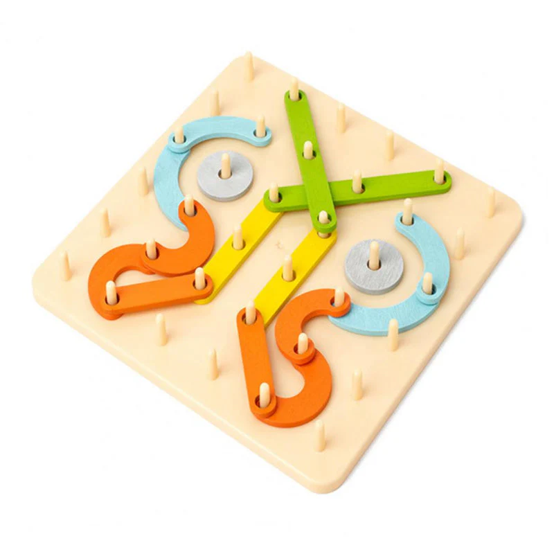 🌈💐Montessori Pegboard Puzzle💐 - Image 12