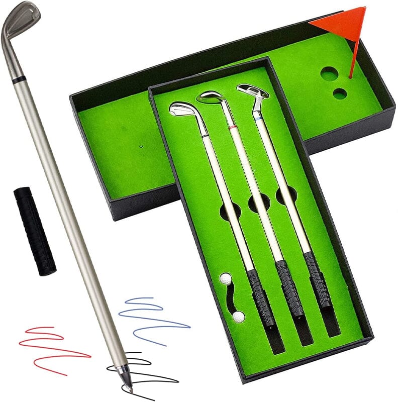 ⛳Funny gift Mini Desktop Golf Set with 3 pens🖊️ - Image 10