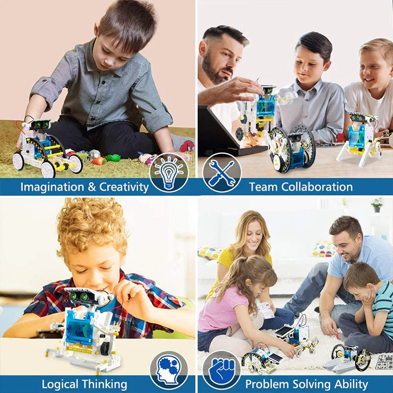 13-in-1 Education Solar Robot Toys - Image 5