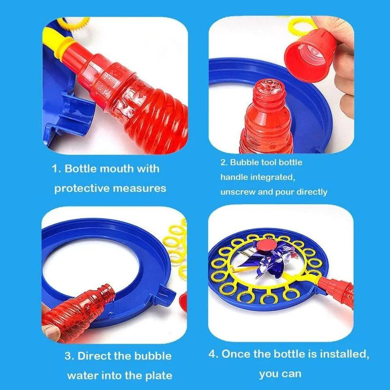 2-in-1 Magic Bubble Stick Windmill - Image 6