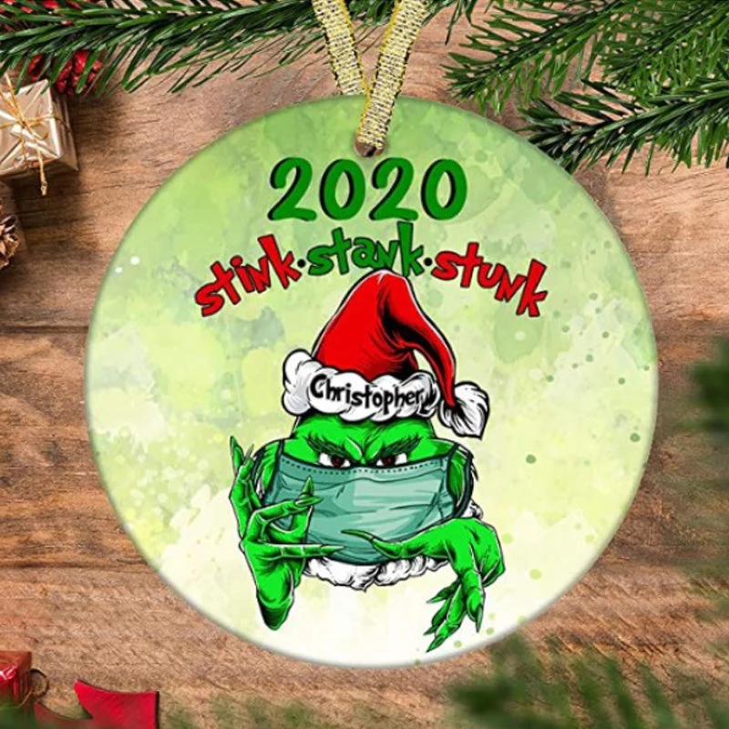 2020 Stink Stank Stunk Christmas Ornament - Image 12
