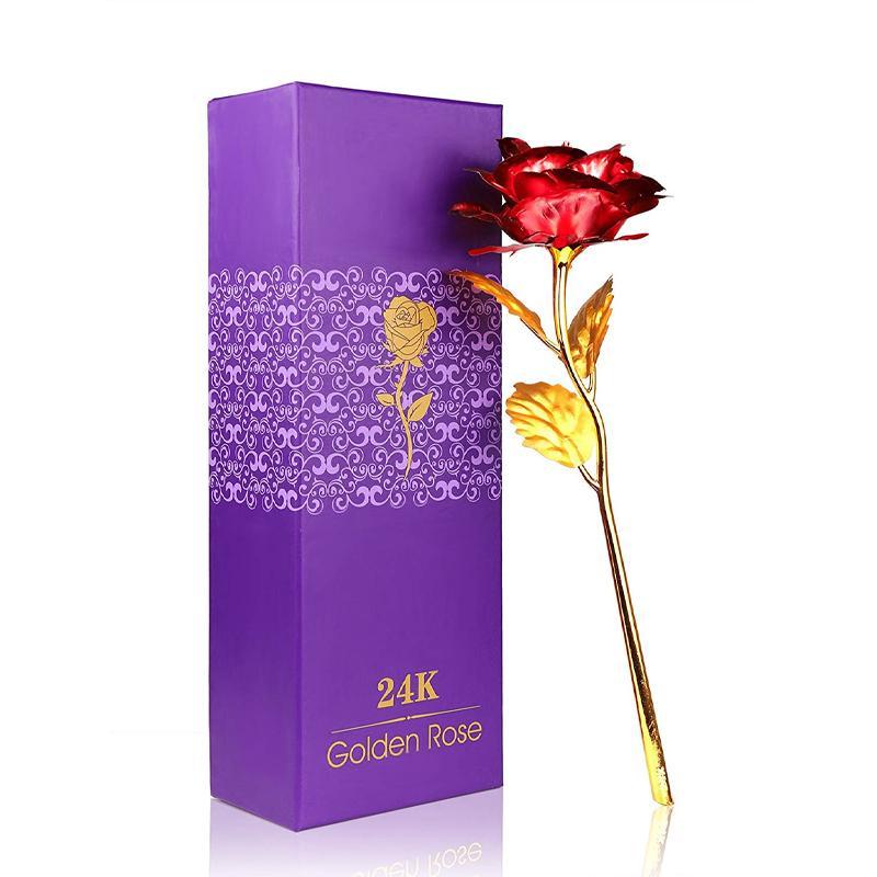 24K Gold Rose - Image 9