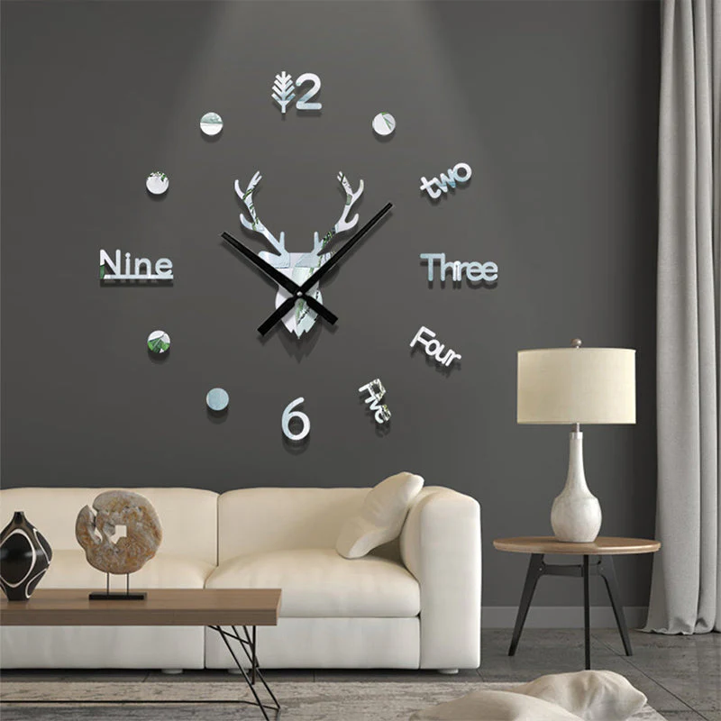 3D Creative Acrylic Hanging Clock - Image 4
