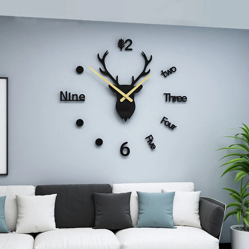3D Creative Acrylic Hanging Clock - Image 5