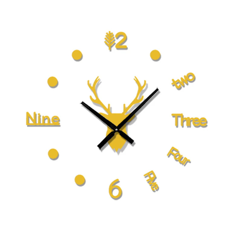 3D Creative Acrylic Hanging Clock - Image 7