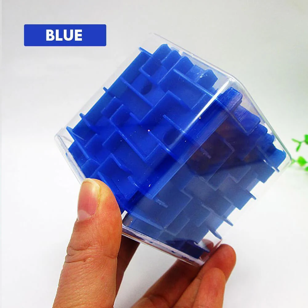 3D Cube Puzzle Maze Toy (Random Color) - Image 8