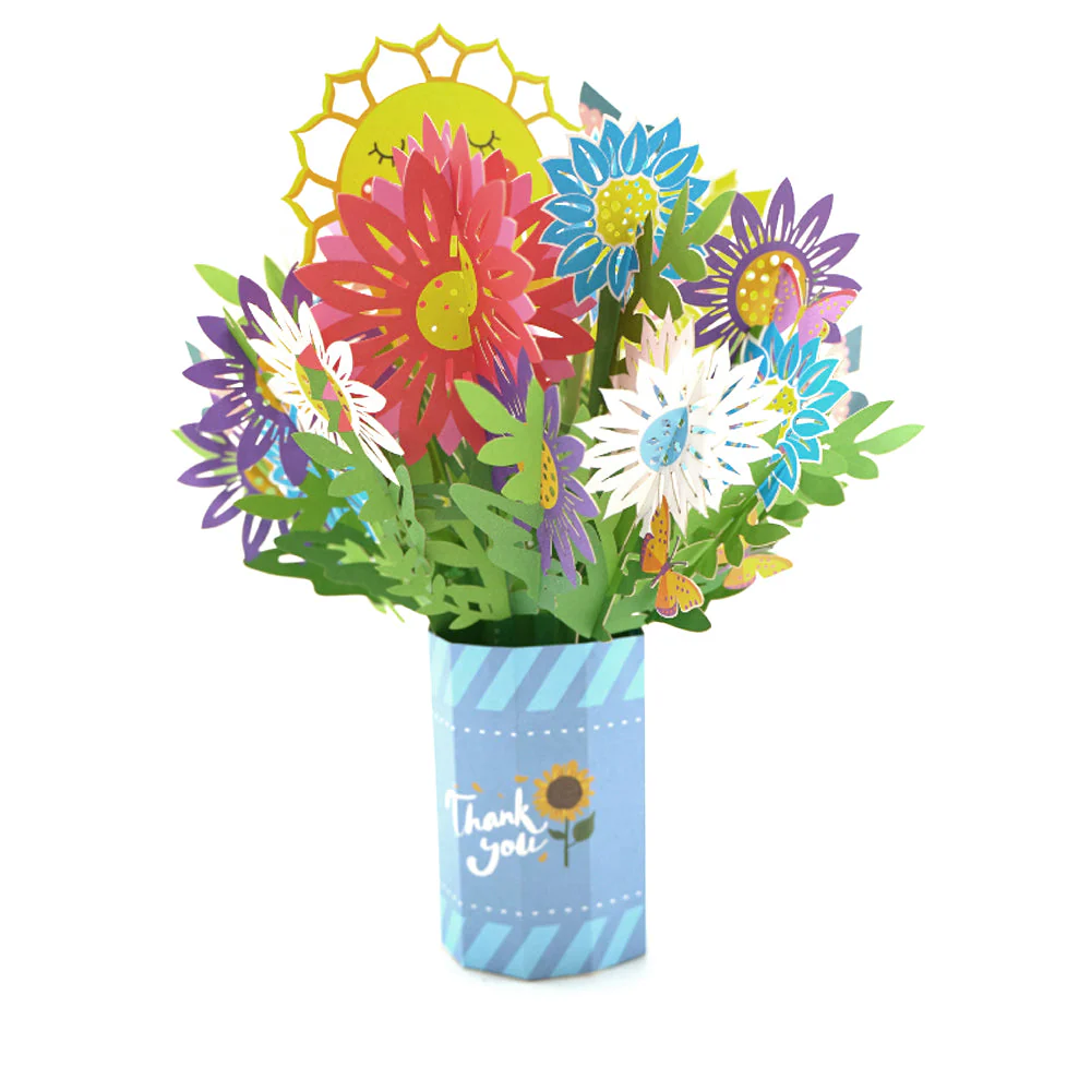 3D Flower Bouquet Card - Image 2