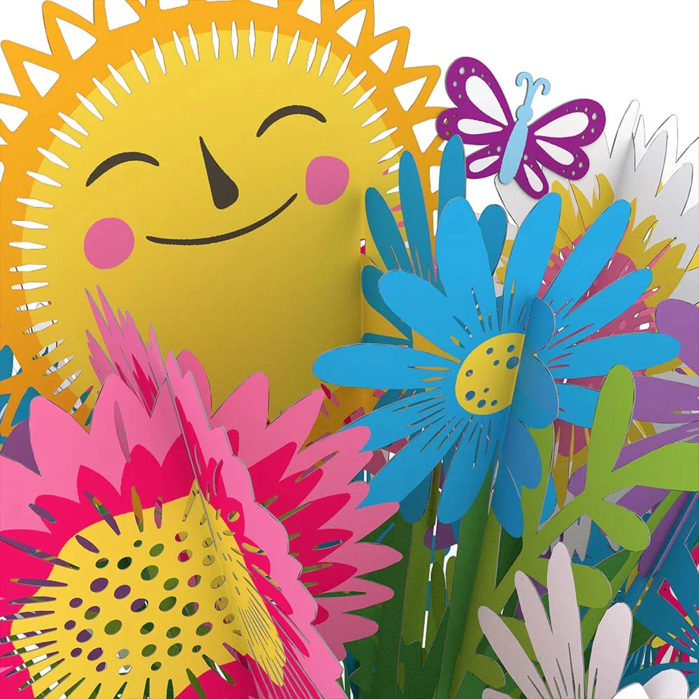 3D Flower Bouquet Card - Image 3