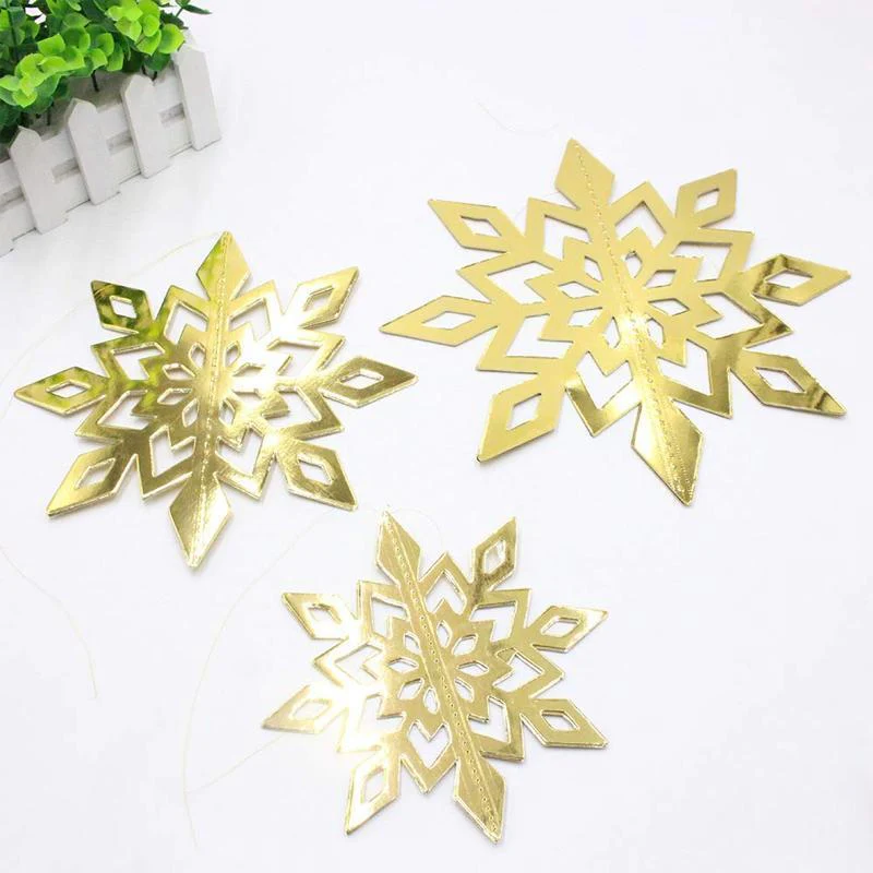 3D Snowflake Decorations (6/12 PCs) - Image 16