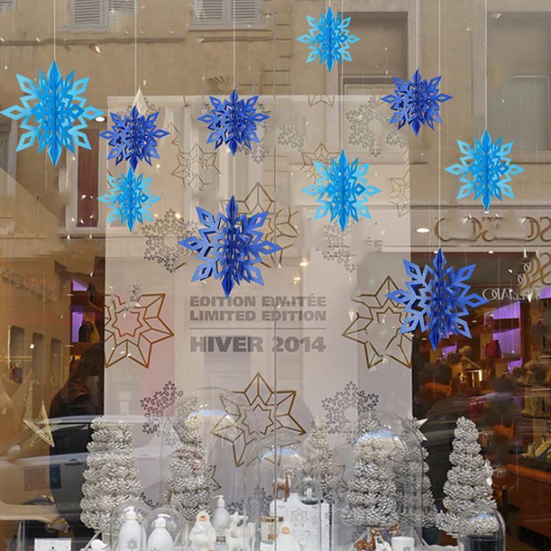 3D Snowflake Decorations (6/12 PCs) - Image 18