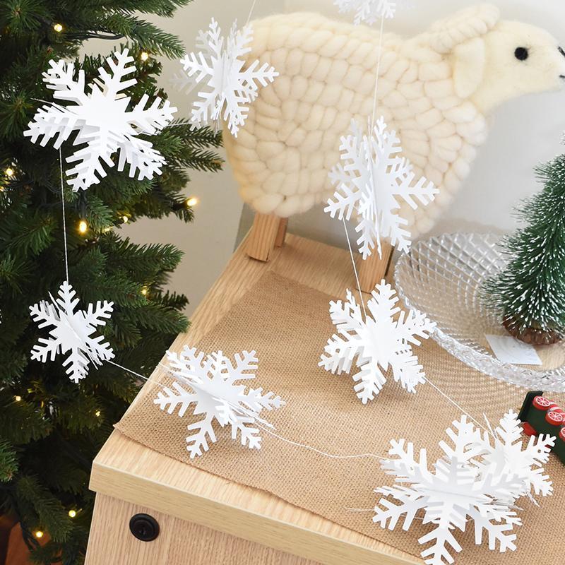 3D Snowflake Decorations (6/12 PCs) - Image 22