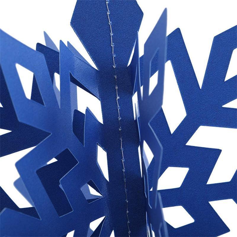 3D Snowflake Decorations (6/12 PCs) - Image 8