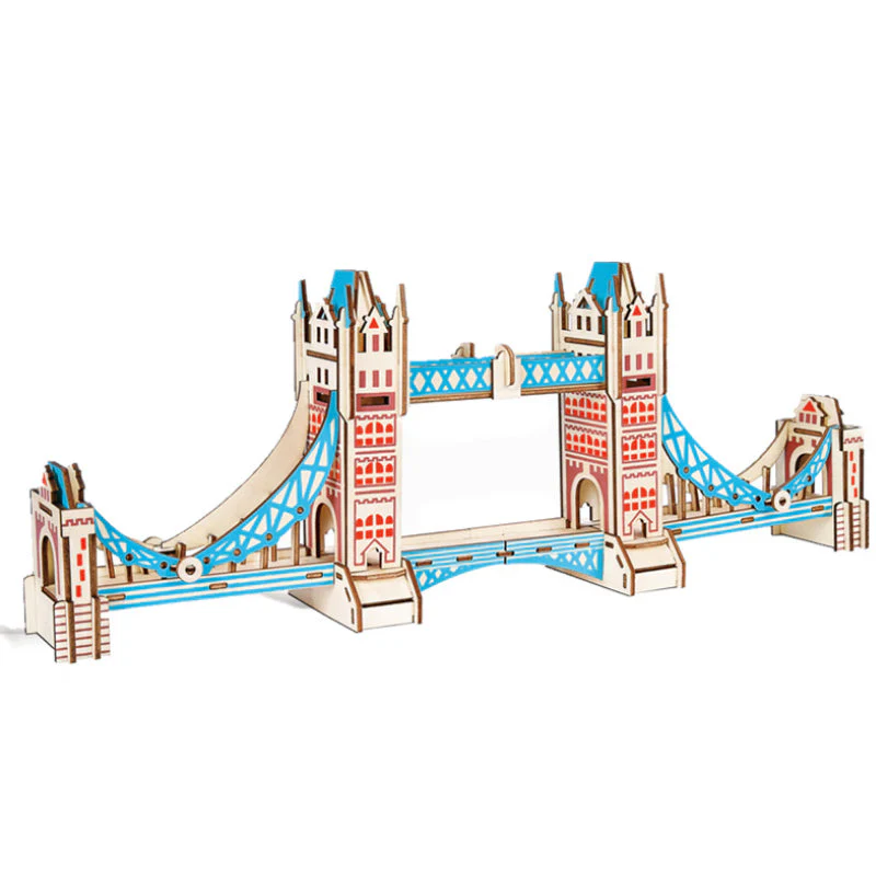 3D Wood Architecture Puzzle - Image 18