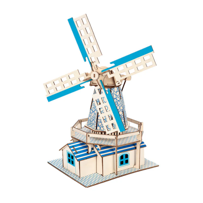 3D Wood Architecture Puzzle - Image 24