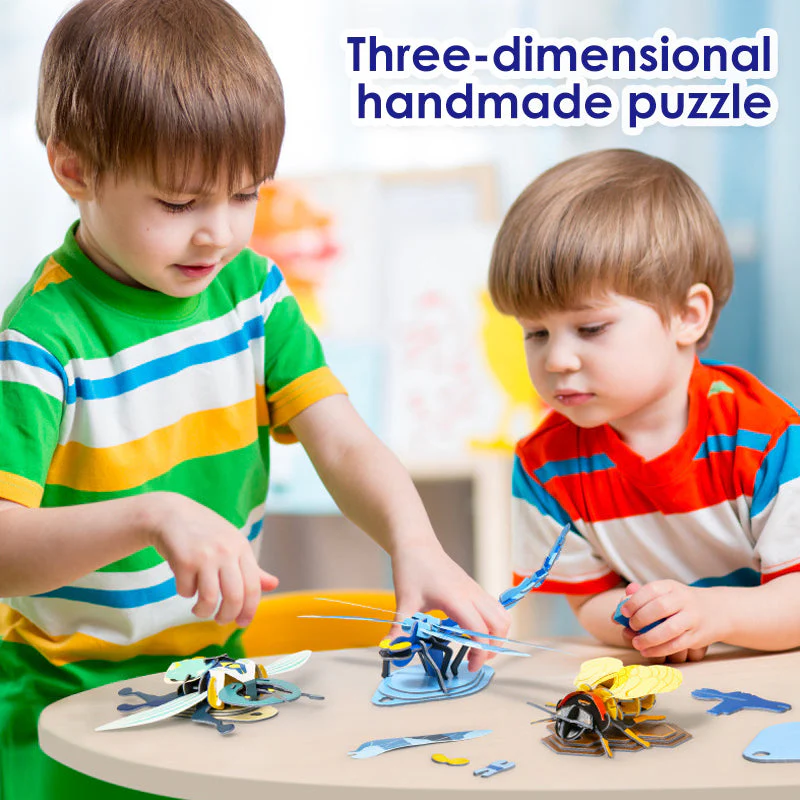 3D Wooden Insect Puzzles - Image 3