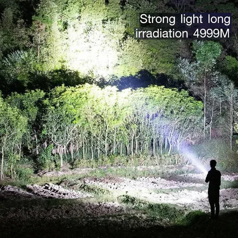 4-Core Powerful LED Flashlight - Image 4