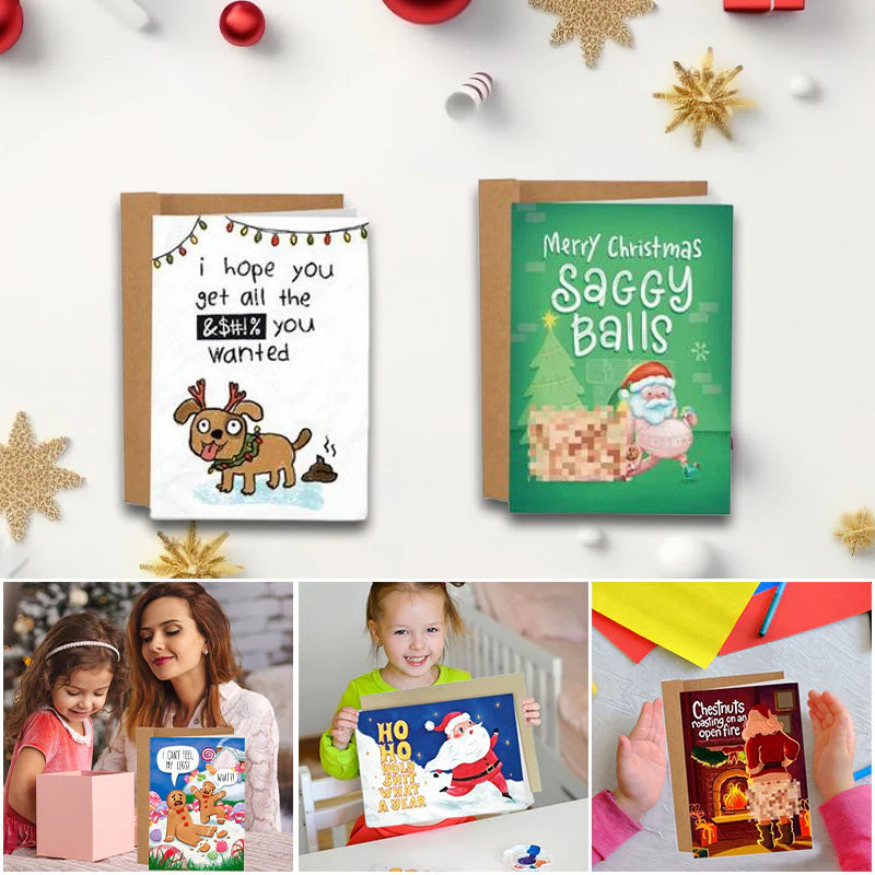 9 Worst Christmas Greeting Cards Ever Bundle Box Set - Image 3