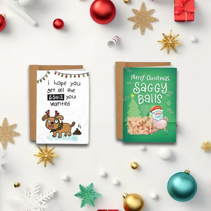 9 Worst Christmas Greeting Cards Ever Bundle Box Set - Image 9