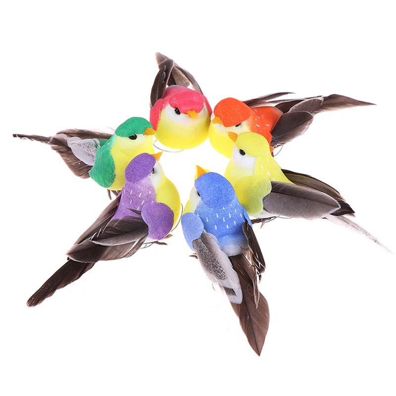 Artificial Birds Home Ornament - Image 9