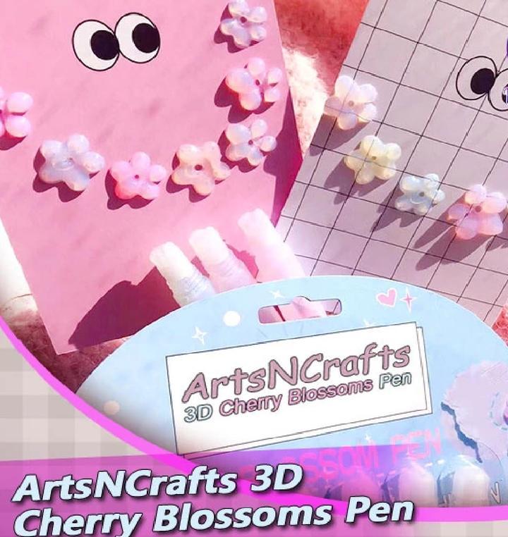 ArtsNCrafts 3D Cherry Blossoms Pen - Image 4