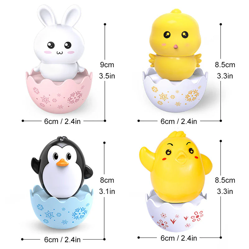 Baby Silicone Tumbler Toy - Image 6