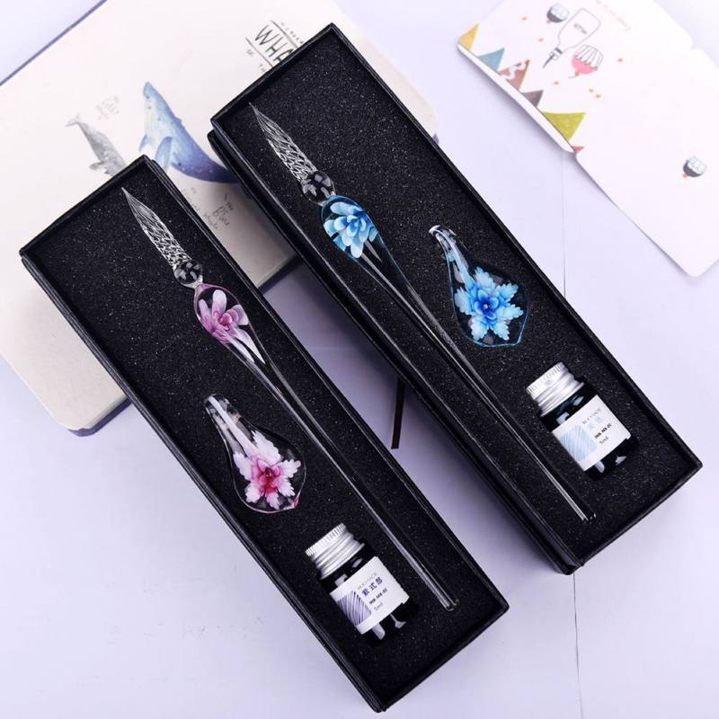 Calligraphy Pen Set with Ink and Pen Holder - Image 7