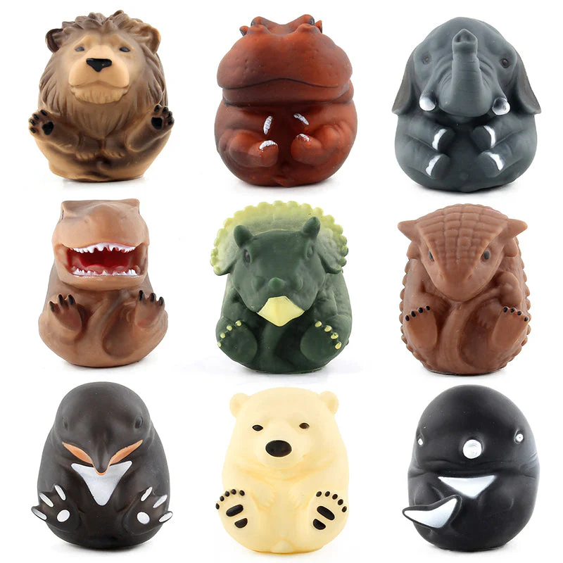Cartoon Animal Model Toys - Image 3