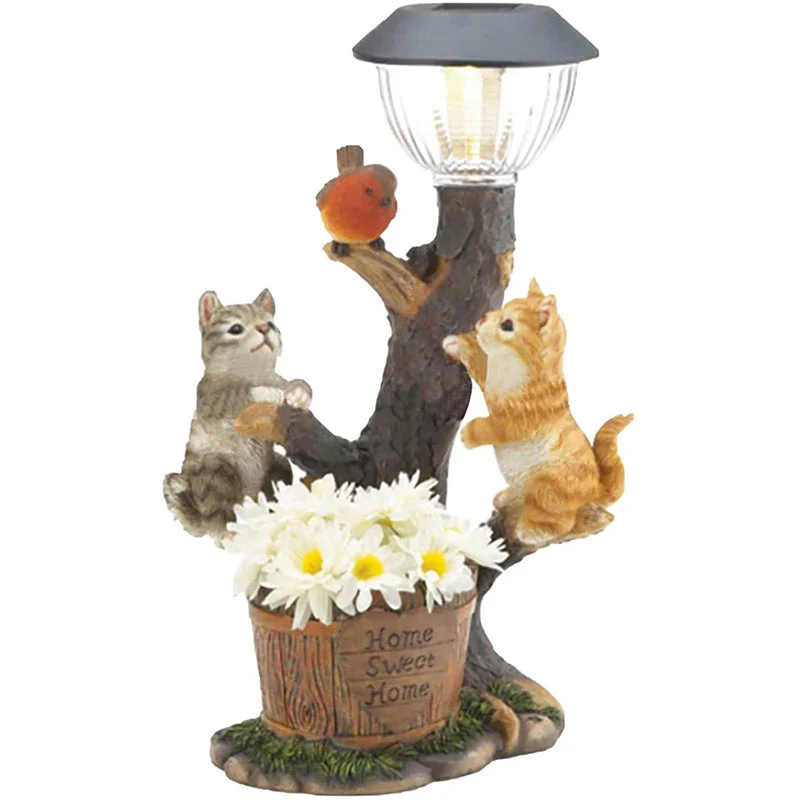 Cat and dog LED Light Sculpture - Image 3