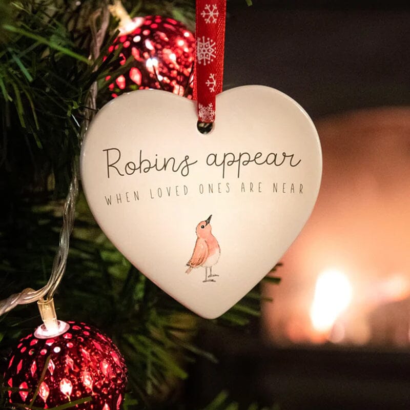 Ceramic Heart Hanging Ornament - Image 11