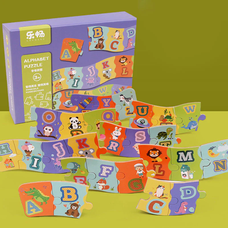 Children Education Wood Puzzle Set - Image 21