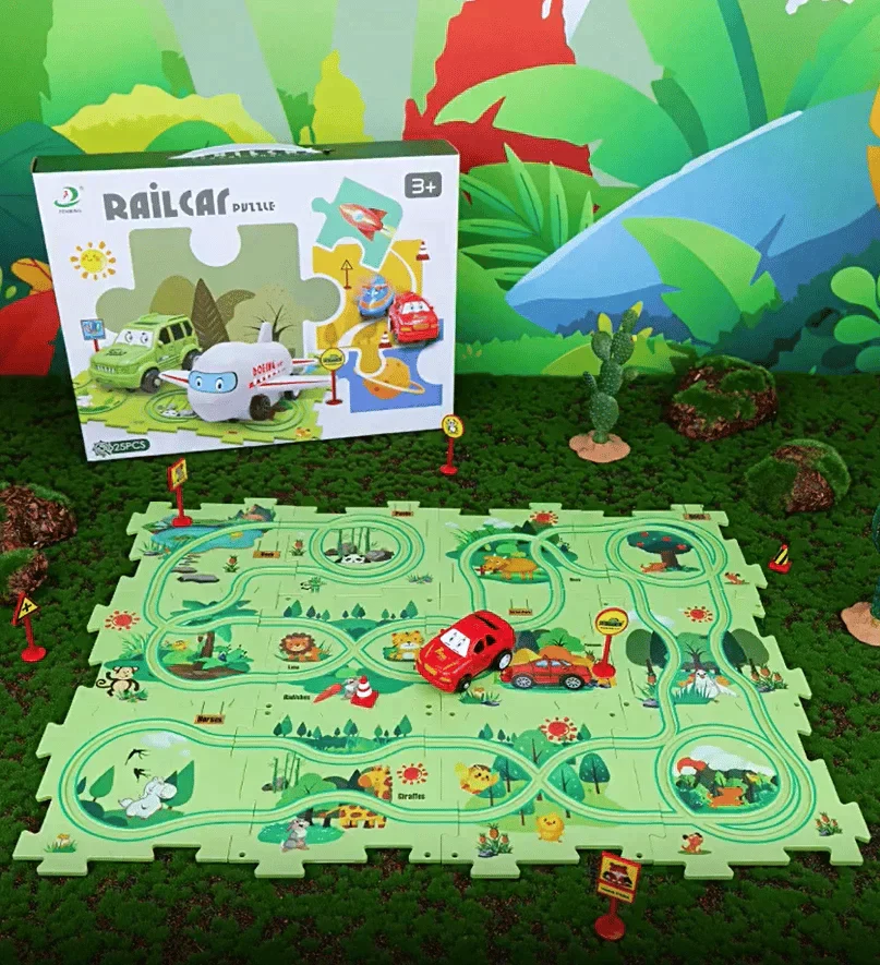 🧩Children's Educational Puzzle Track Car Play Set🧩 - Image 13