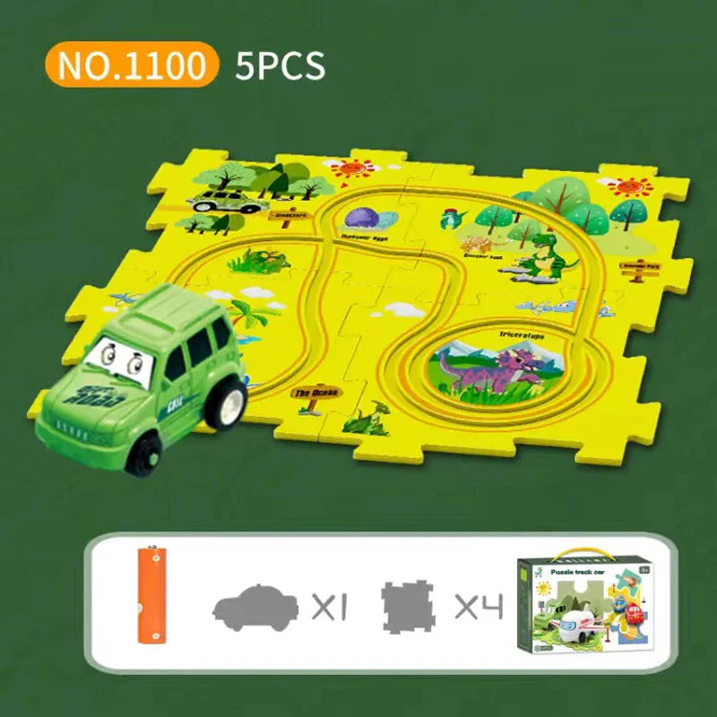 🧩Children's Educational Puzzle Track Car Play Set🧩 - Image 18