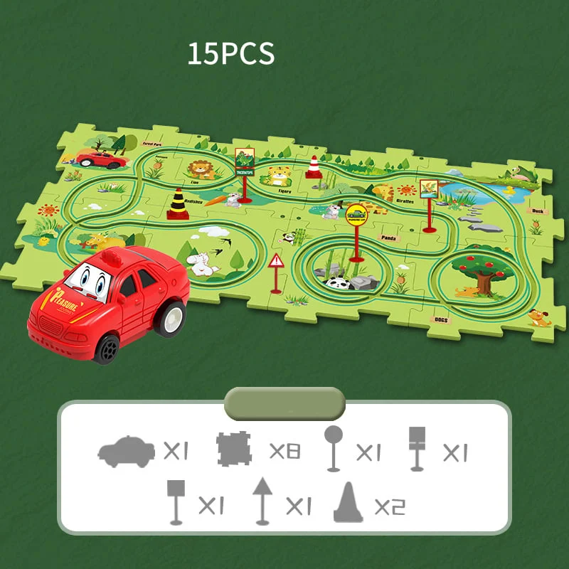 🧩Children's Educational Puzzle Track Car Play Set🧩 - Image 19