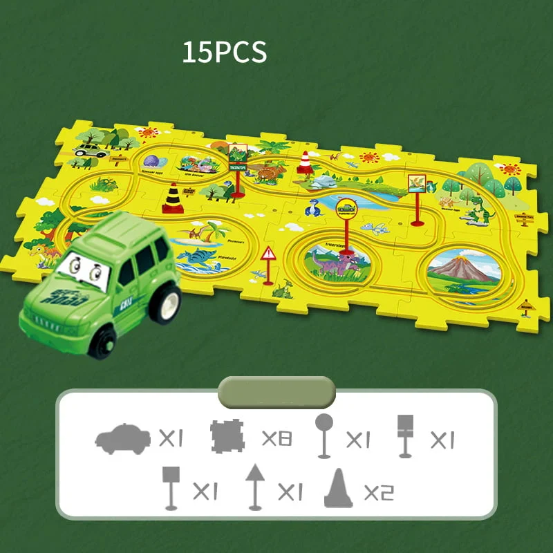 🧩Children's Educational Puzzle Track Car Play Set🧩 - Image 21
