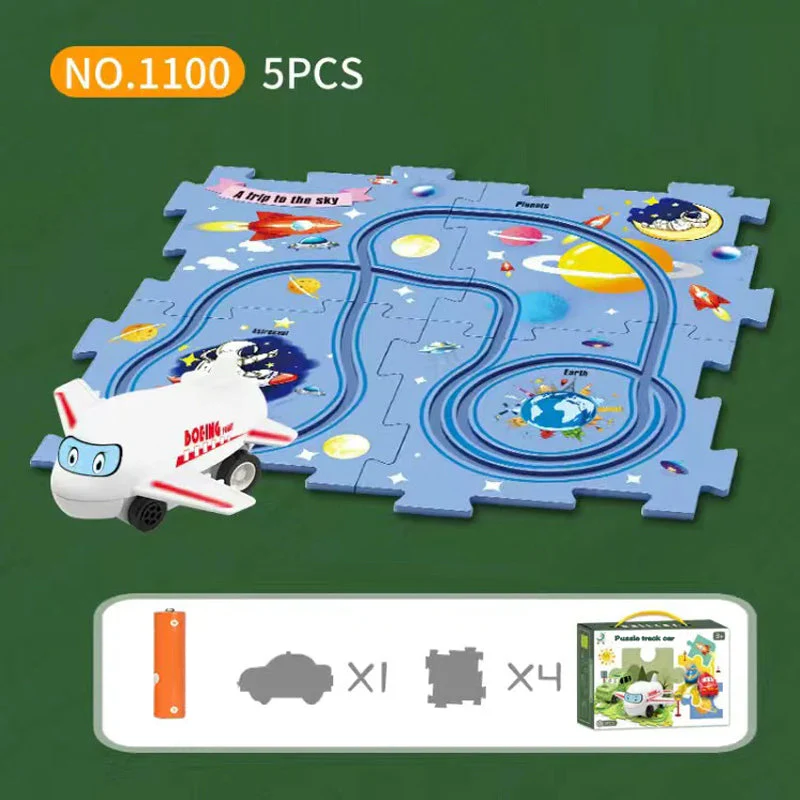 🧩Children's Educational Puzzle Track Car Play Set🧩 - Image 26