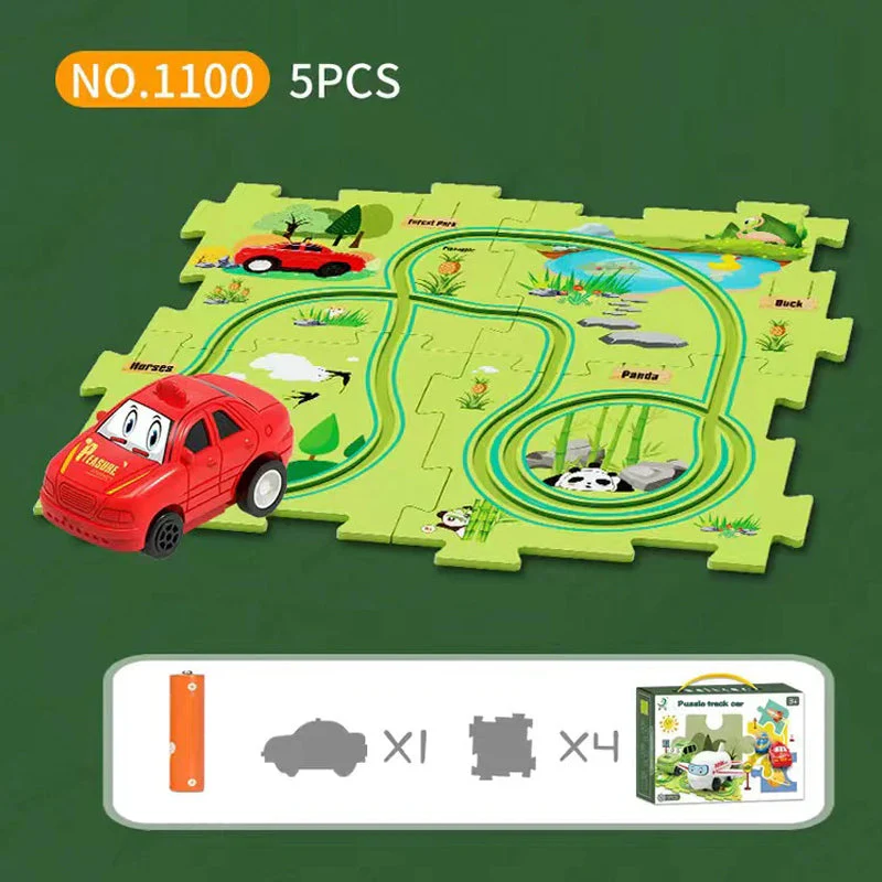 🧩Children's Educational Puzzle Track Car Play Set🧩 - Image 27