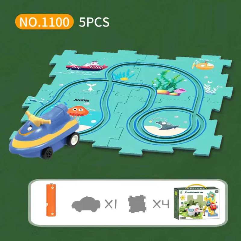 🧩Children's Educational Puzzle Track Car Play Set🧩 - Image 30