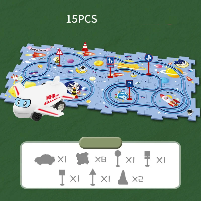 🧩Children's Educational Puzzle Track Car Play Set🧩 - Image 31