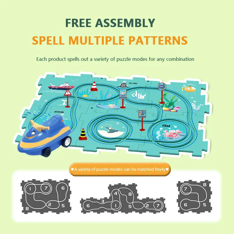 🧩Children's Educational Puzzle Track Car Play Set🧩 - Image 4