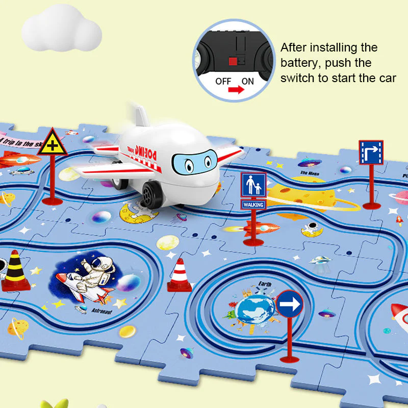 🧩Children's Educational Puzzle Track Car Play Set🧩 - Image 6