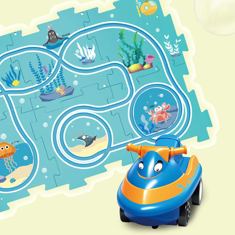 🧩Children's Educational Puzzle Track Car Play Set🧩 - Image 7
