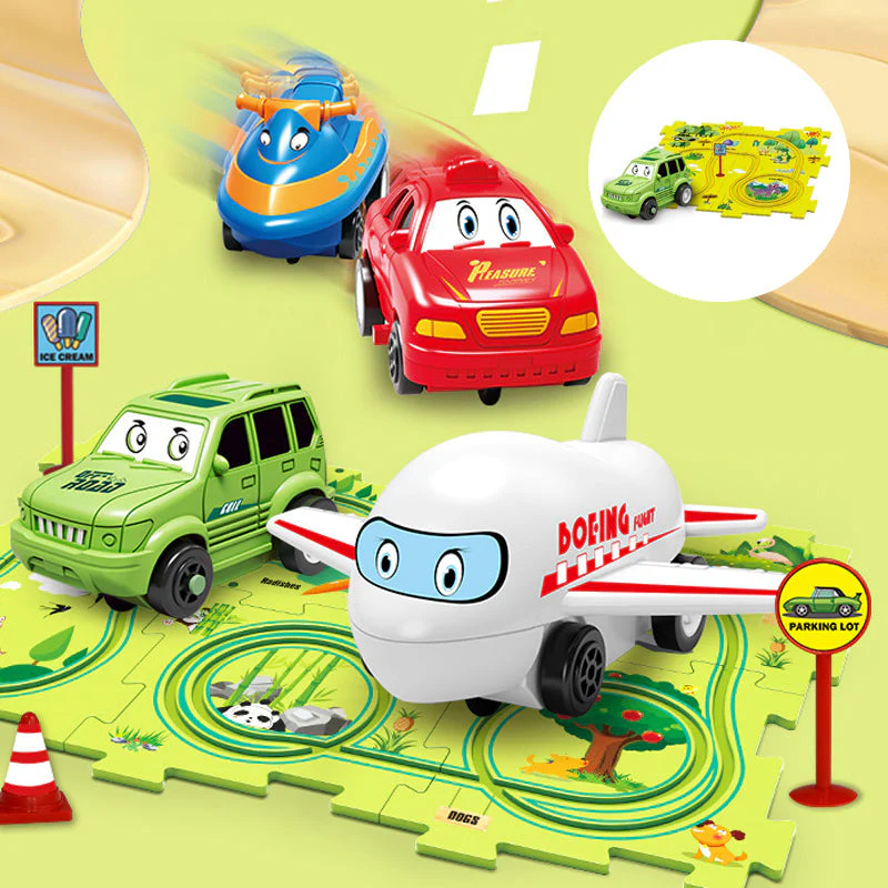 🧩Children's Educational Puzzle Track Car Play Set🧩 - Image 9