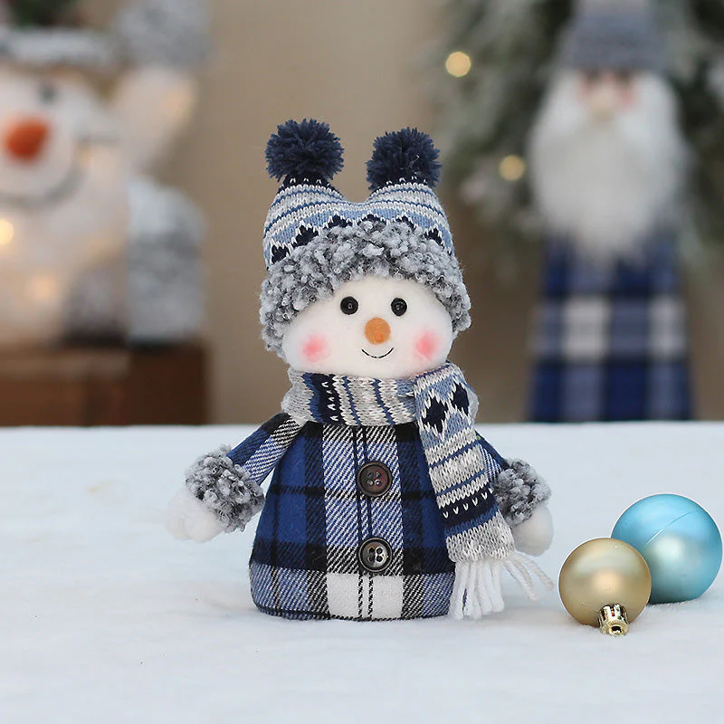 Christmas Blue New Fabric Doll - Image 10