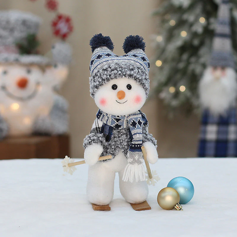 Christmas Blue New Fabric Doll - Image 12