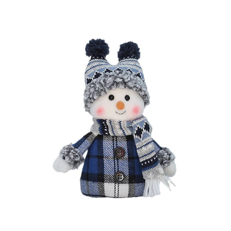Christmas Blue New Fabric Doll - Image 15