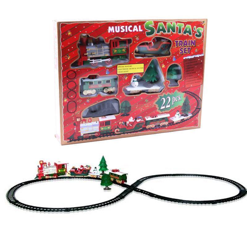 Christmas Electric Rail Car Train Toy - Image 14