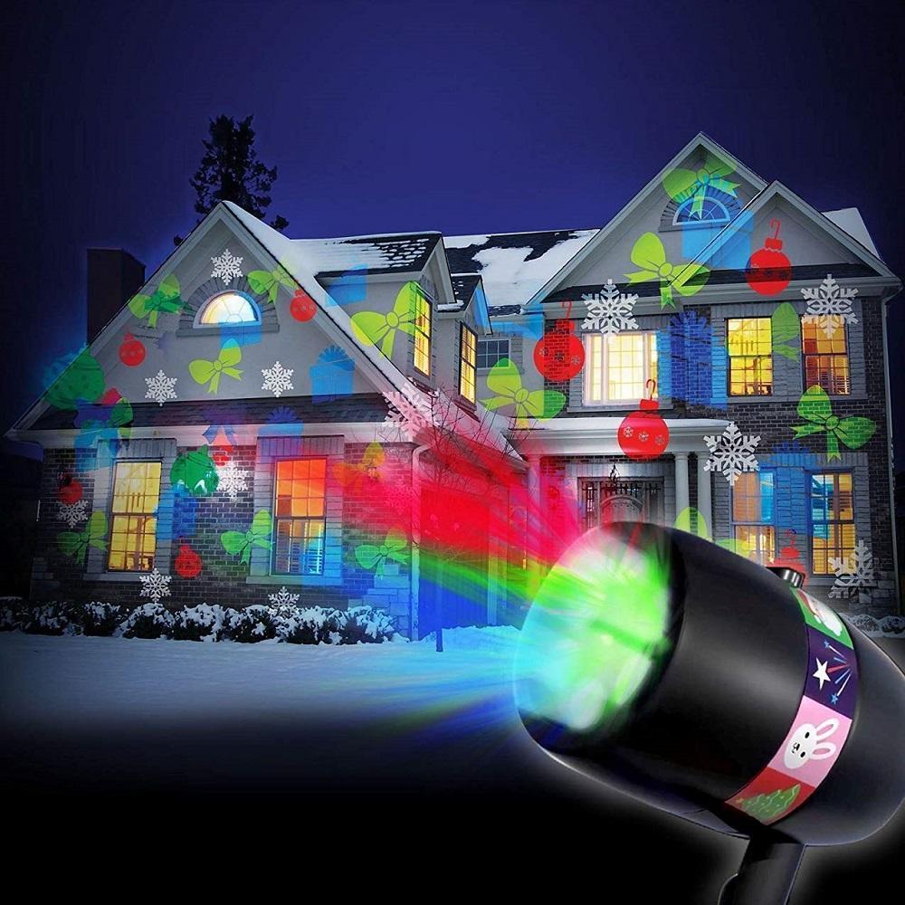 Christmas Halloween Home Decoration Projector Lights (12 Patterns) - Image 5