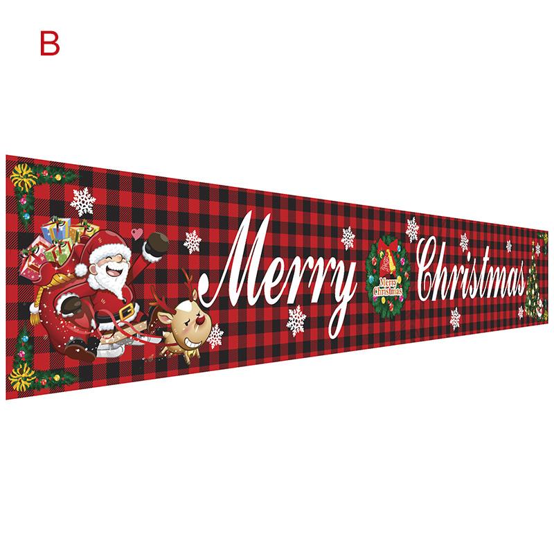 Christmas Outdoor Banner Flag Pulling - Image 7
