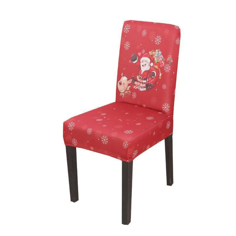 Christmas universal all-inclusive chair cover - Image 3